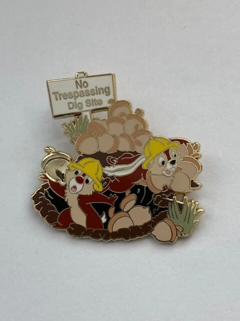 Pin Block Dig Daitle MUSEUM PIN-TIQUITIES DIORAMA Box Set Chip N Dale Dig Site Disney Pin ...