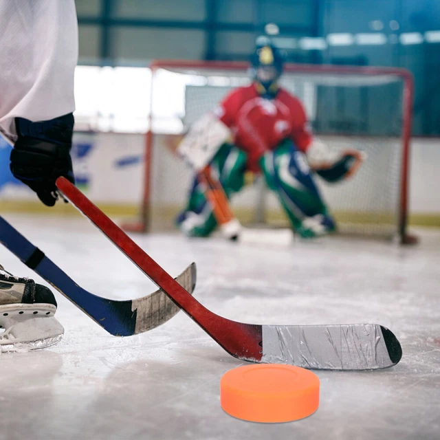 12 Pcs Hockey Practice Ball Roller Hockey Pucks Kids Ice Hockey Puck Floor Child