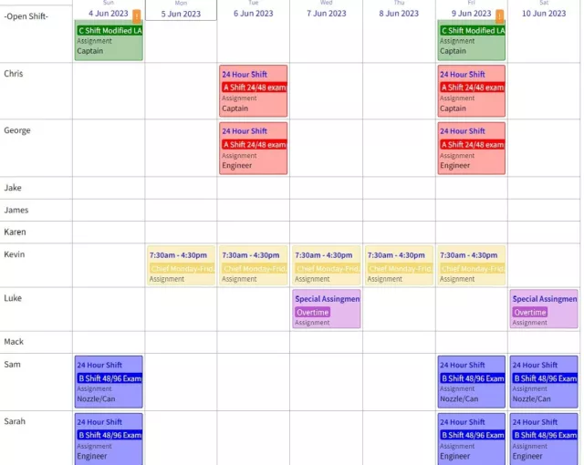 Employee Scheduling Software