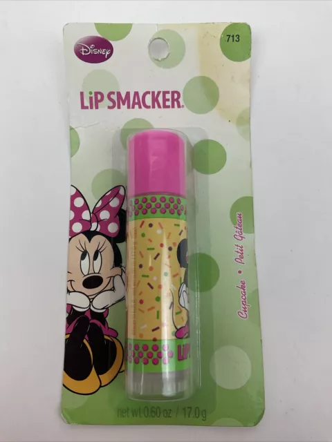 Disney Lip Smacker Minnie Cupcake Size net wt 0.60 oz.
