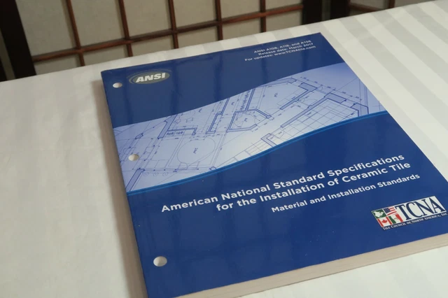 AMERICAN NATIONAL STANDARD SPECIFICATIONS INSTALLATION of CERAMIC TILE