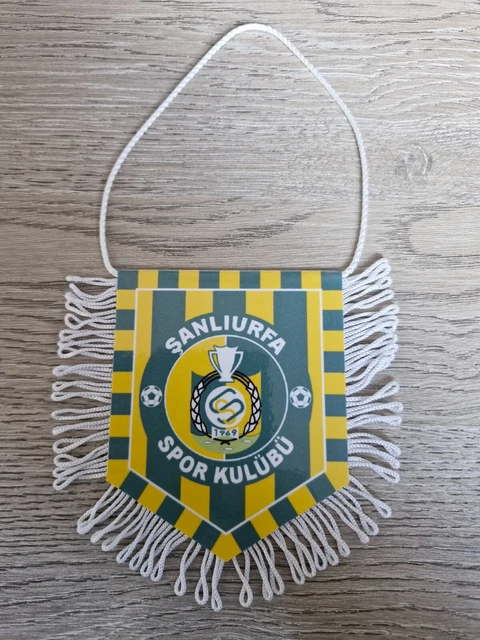 Fanion (wimpel) Beşiktaş Istanbul Nouveau Logo - Dimensions 9x11 Cm, Turquie