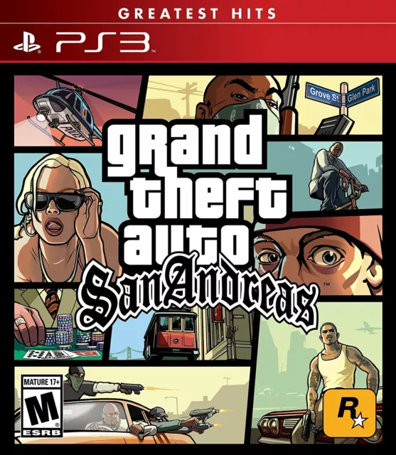 PS3 - Grand Theft Auto San Andreas sony PLAYSTATION 3