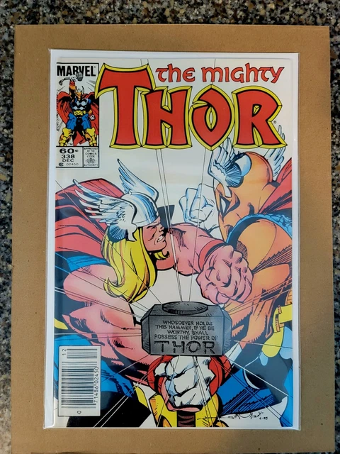 Thor #338 (1983, Marvel) 2nd Appearance and Origin of Beta Ray Bill, Newsstand