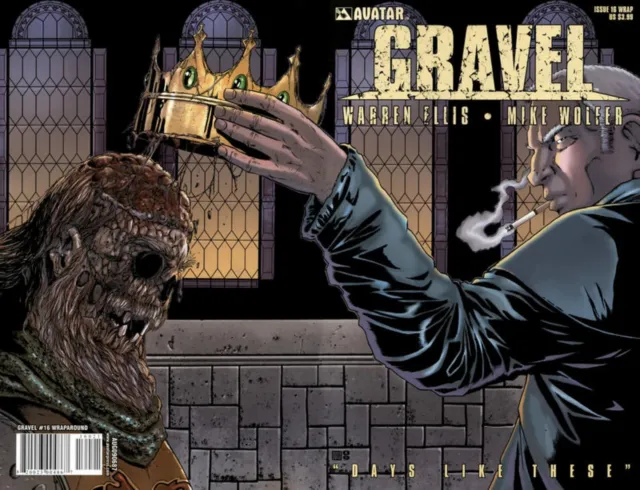 Gravel #16 Wrap Cover (2007-2010) Avatar Press Comics