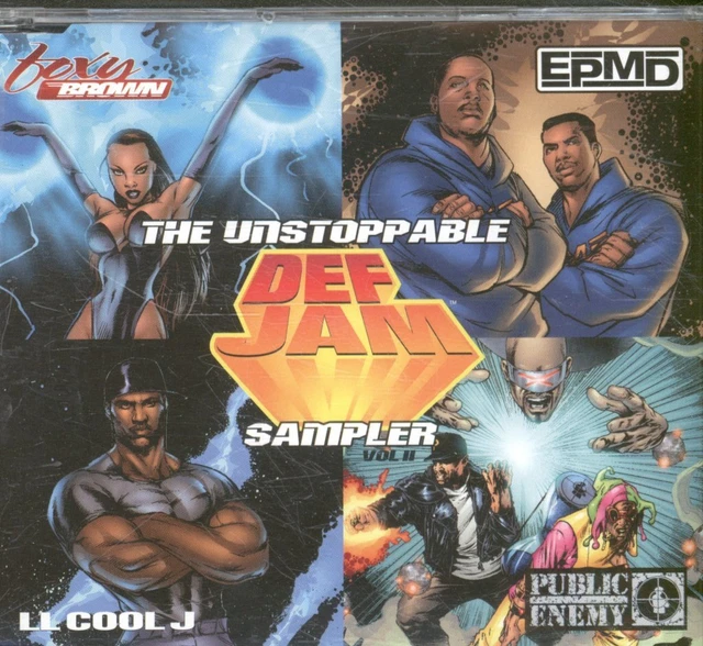 VARIOUS ARTISTS UNSTOPPABLE Def Jam Sampler Vol II CD UK Def Jam
