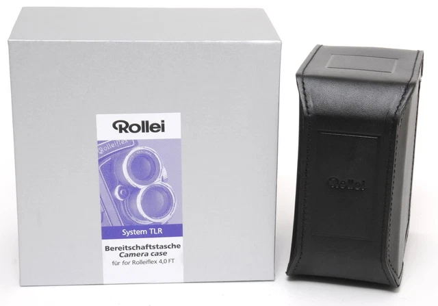 Funda original para cámara Rollei para Rolleiflex de 4,0 pies en caja 17014 como nueva