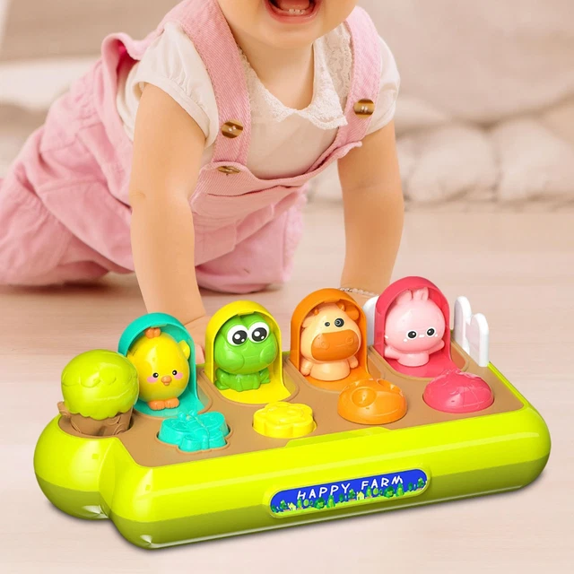 Baby Interactive Animals Toy, Sorting Colors and Animals Toys, Activity Toy,
