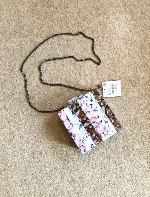 Zara marble on sale clutch