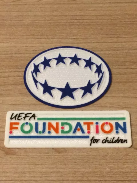 2x Patch Badge officiel UEFA ligue des champions féminine 2021-2022 vendeur pro