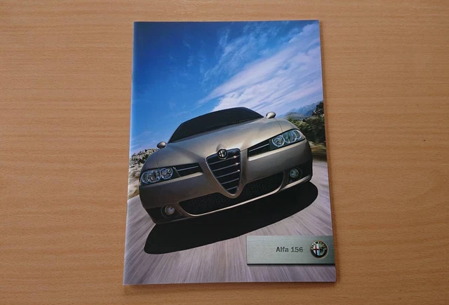 Alfa Romeo Alpha 156 2004 January Catalog Price
