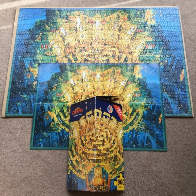 Puzzle 2000 pièces - Degano : Le labyrinthe - Heye