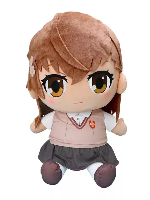 A Certain Scientific Railgun T Mikoto Misaka Big Plush Doll Stuffed toy 40cm