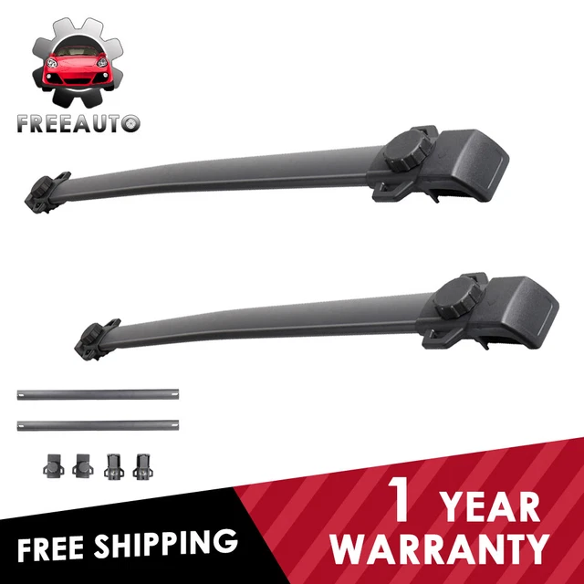 Set 2 Top Roof Rack Aluminum Cross Bar Luggage Carrier For 14-17 Jeep Renegade