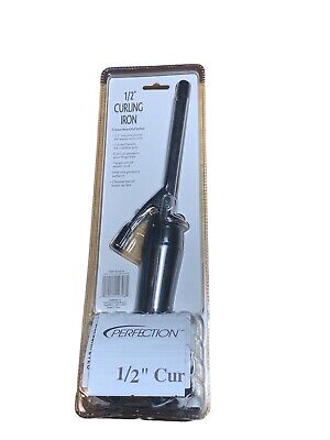 Perfection 1/2" Curling Iron Chrome Tight Curls Short Hair Pageant Dance NEW