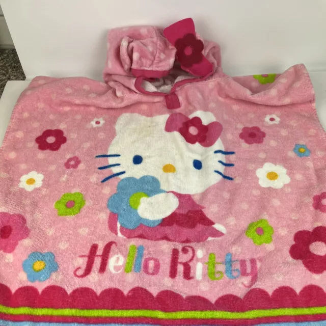 Toalla con capucha para niños Hello Kitty Sanrio piscina playa **punto 2014