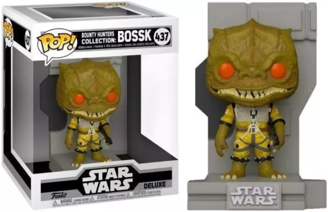 Funko Pop! Star Wars The Empire Strikes Back - Bounty Hunter Bossk Figur #437