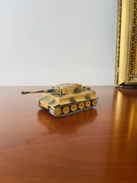 Char Tigre Allemand Solido En MétalN222 12/1969 COMPLET BLANC PARFAIT Etat Sans Boite Item 13834611