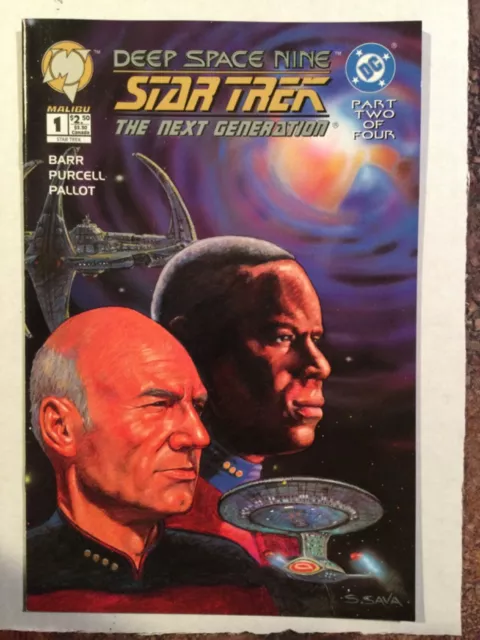 Star Trek Deep Space Nine The Next Generation # 1 NM 9.4 part 2