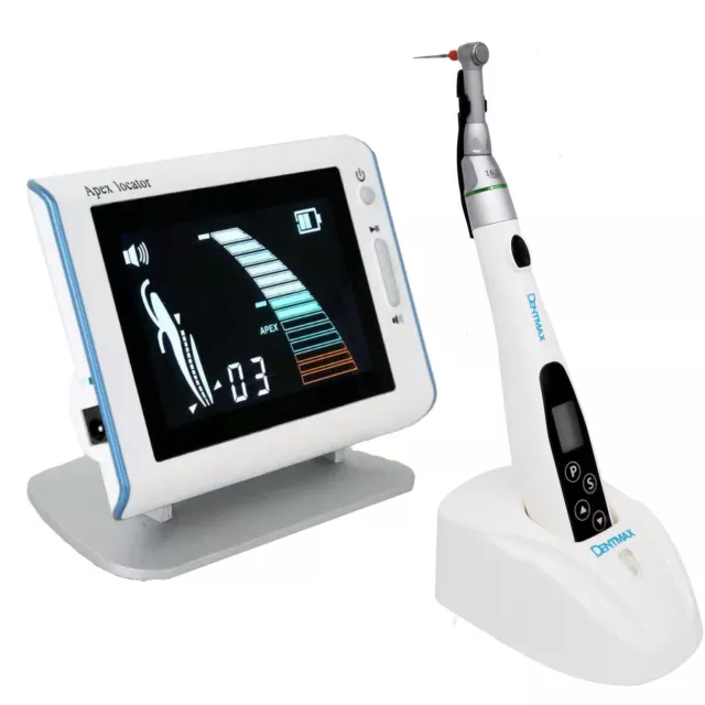 Dental Cordless LED Endo Motor 16:1 Contra Angle/ Woodpecker DTE Apex Locator