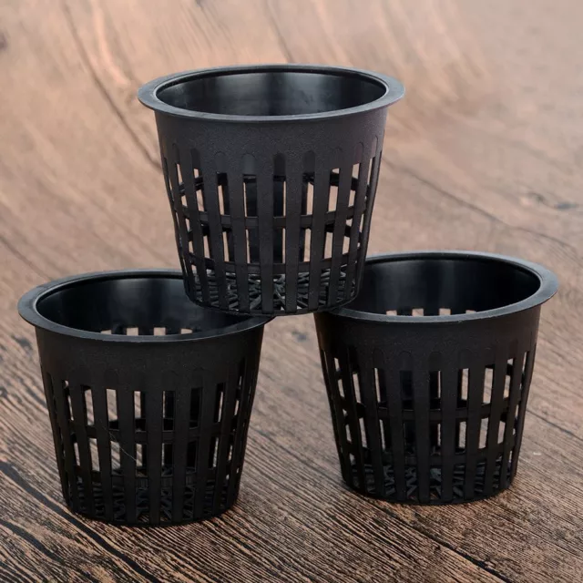 5-20X Large Heavy Duty Hydroponic Mesh Pot Net Cup Basket Hydroponic Plant Grow