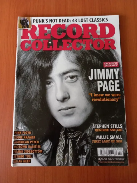RECORD COLLECTOR Magazine  March 2010 - Jimmy Page, Stephen Stills Millie Small