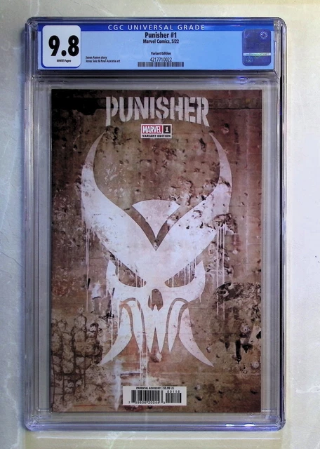The Punisher #1 (2022 Marvel Comics) Variant 1st Print CGC 9.8