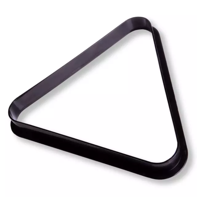 Billard Snooker Dreieck Triangel aus Kunststoff schwarz für Billardtisch