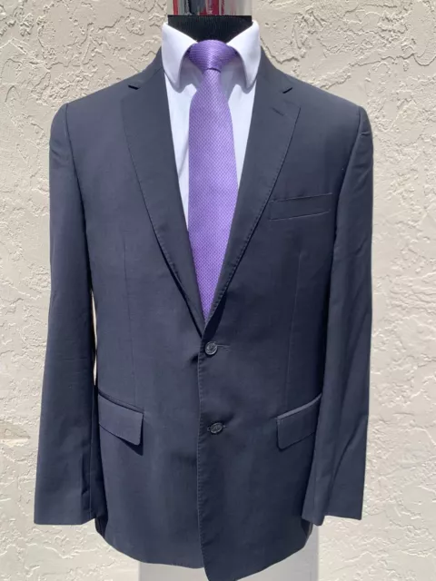 ⭐️ Men's Valentino Navy Blue  Blazer Sport Coat Jacket 42  / 52 Regular ⭐️