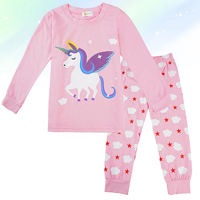 Pigiama bambini abbigliamento per il tempo libero casa unicorno cloud star bambini abbigliamento salotto autunno