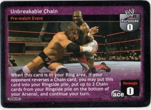 WWE: Bra & Panties Match [Played] card type Pre-Match Raw Deal Wrestling  WWF