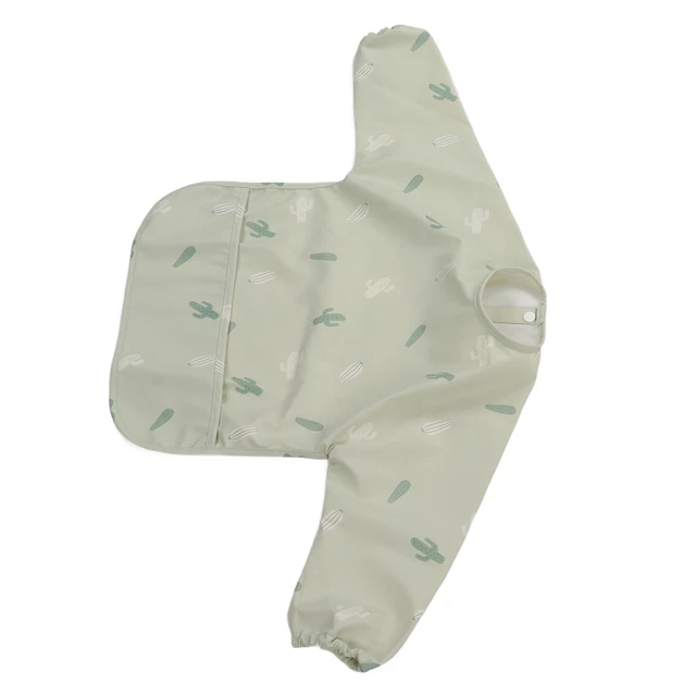 Bavoir à Manches Jolie Boucle De Bavoir Imperméable à Manches Longues Pour Bébé 5