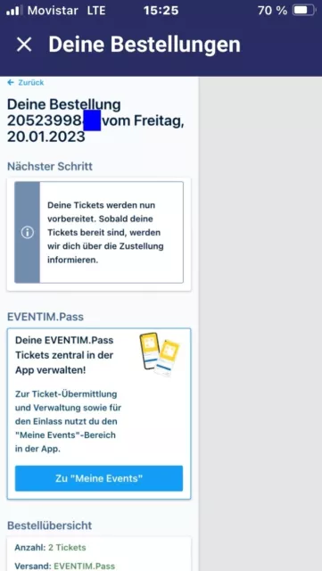 METALLICA M72 Tour München 2x 2-Tagesticket 24. + 26.05.2024 SITZPLÄTZE Überdach