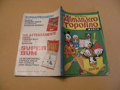 Almanacco Topolino 1971 N° 171 Mondadori Walt Disney Originale M.buono+Cedola