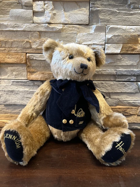 NWT/VTG Harrods UK Millennium 2000 Teddy Bear