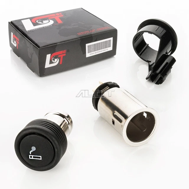 Allume-cigare (prise 12V) 22mm Pour Audi A3 Cabriolet, RS3 Quattro - Neuf - Marque LST
