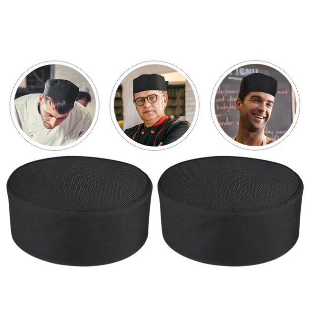 3 Pcs Chef Hat Cotton Cloth Miss Working Cap Hats for Women Caps