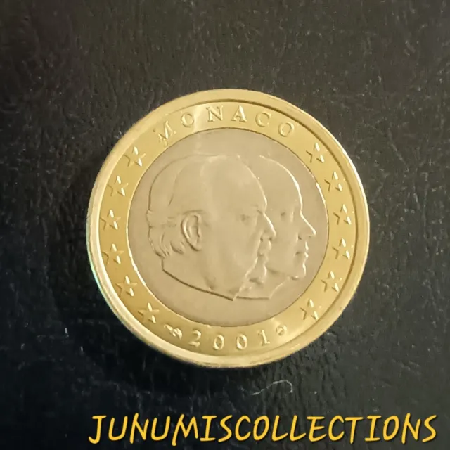 Monnaie 1 euro MONACO 2001 NEUVE NON CIRCULÉ. refA352