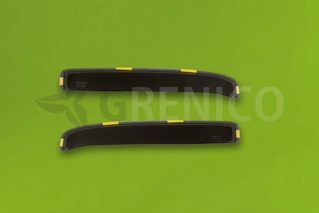 VW POLO/FOX Coupe 2-portes 1991-1994 Deflecteurs de vent court 2-pcs HEKO Bulles