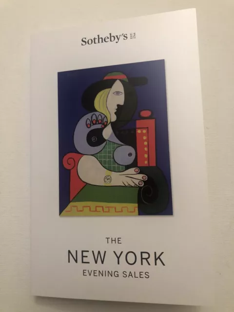 Sotheby's New York Evening Sale 8,13,15 November 2023