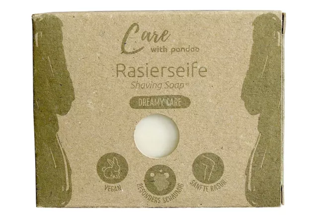 PANDOO HAUSRAT Rasierseife 'Dreamy Care' 100 g
