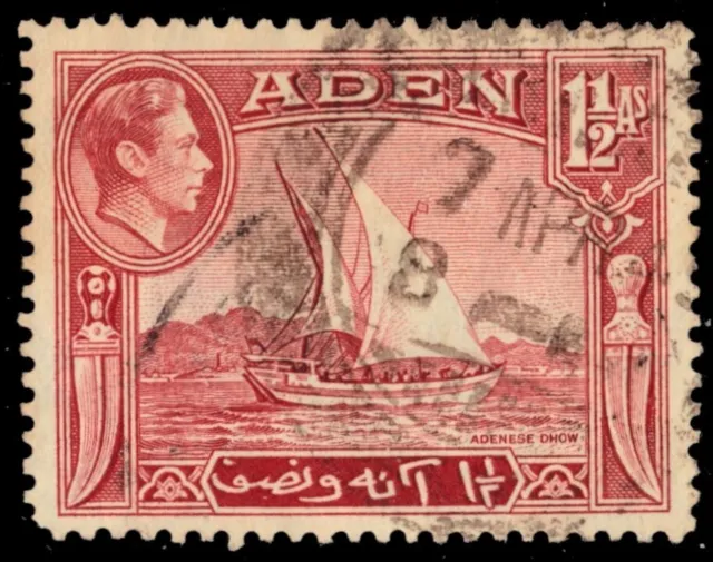 ADEN 19 (SG19) - King George VI "Arabian Dhow" (pa50979)