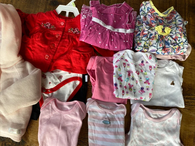 Baby Girls Clothes Bundle Age 3 - 6 Months, Various Brands 14 Pieces 3