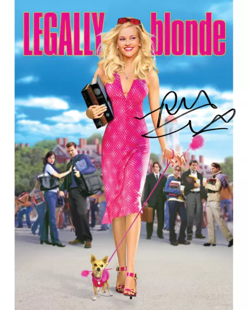 Legally Blonde signed Reese Witherspoon 8X10 photo picture poster autograph RP