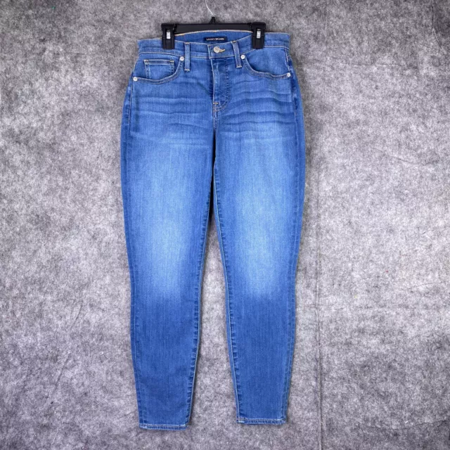 Lucky Brand Jeans Womens 6 / 28 Ava Skinny Blue Mid Rise Denim Medium Wash