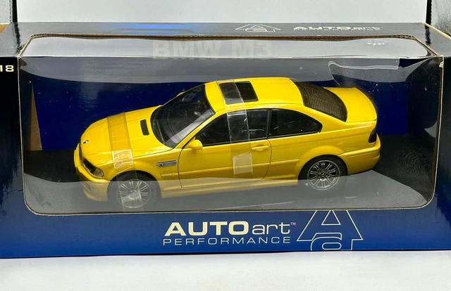 絶版AUTOart BMW M3 イエロー 1/18 1 18 Autoart Bmw M3 for sale | eBay