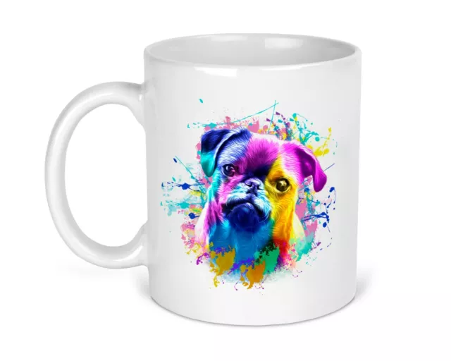 Kaffeetasse Kaffee Tasse Becher Kaffeebecher mit Mops Pug Hund