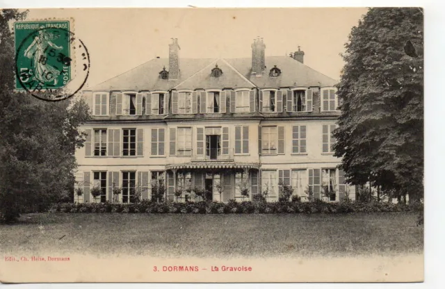 DORMANS - Marne - CPA 51 - la Gravoise beautiful property