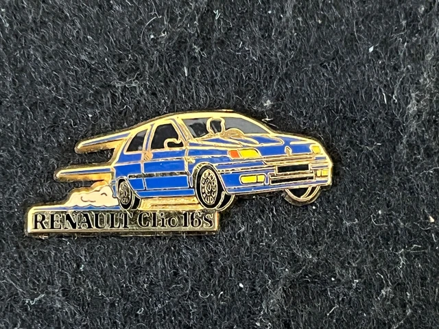 Pin's Renault Clio 16S Rallye – 13e Rallye Des Garrigues 92 – Arthus Bertrand