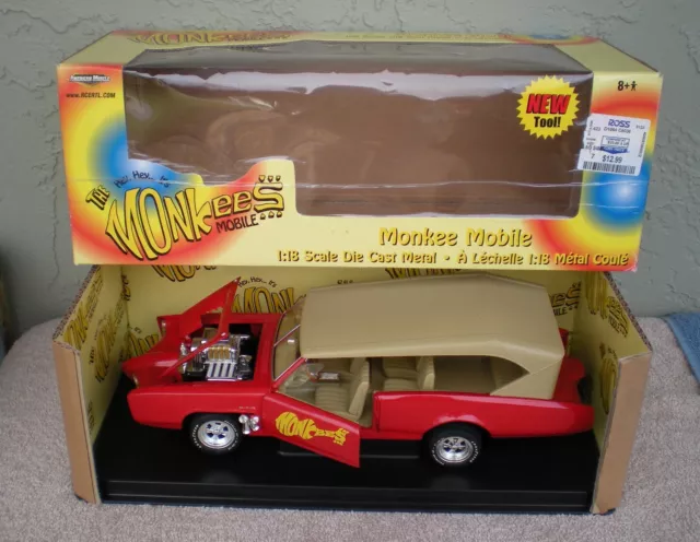 American Muscle Ertl Monkees Mobile GTO 1:18th Scale Dean Jefferies Custom Car